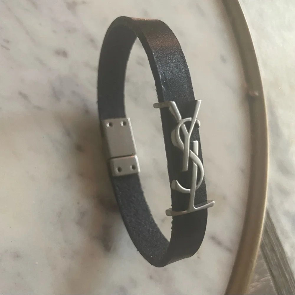 COPY - YSL Saint Laurent Opyum Bracelet Leather - Picture 11 of 13